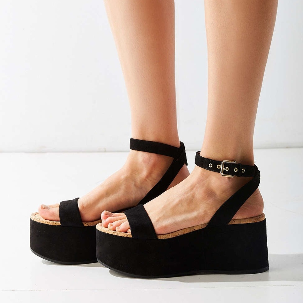 Sam Edelman Henley Suede NEW Flatform Sandal